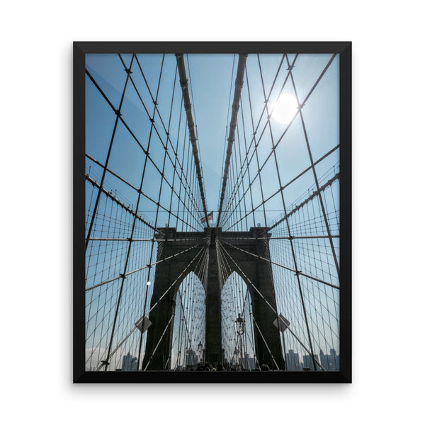 The Bridge Framed Print