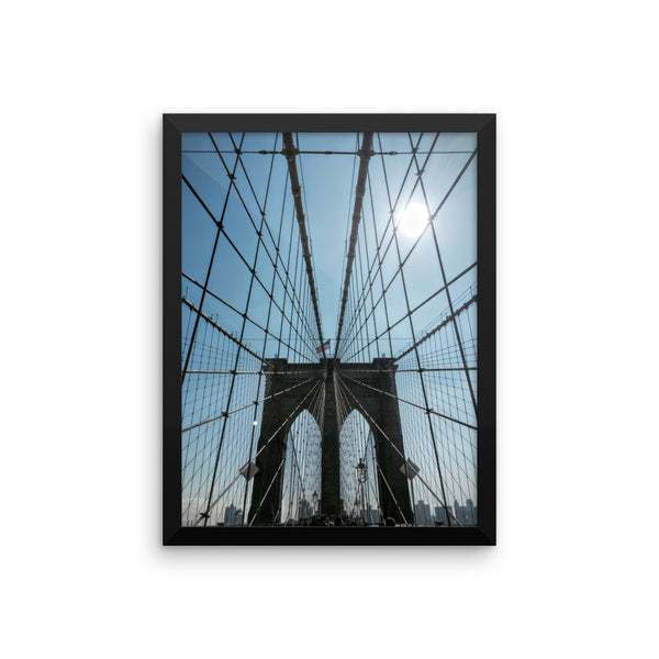 The Bridge Framed Print